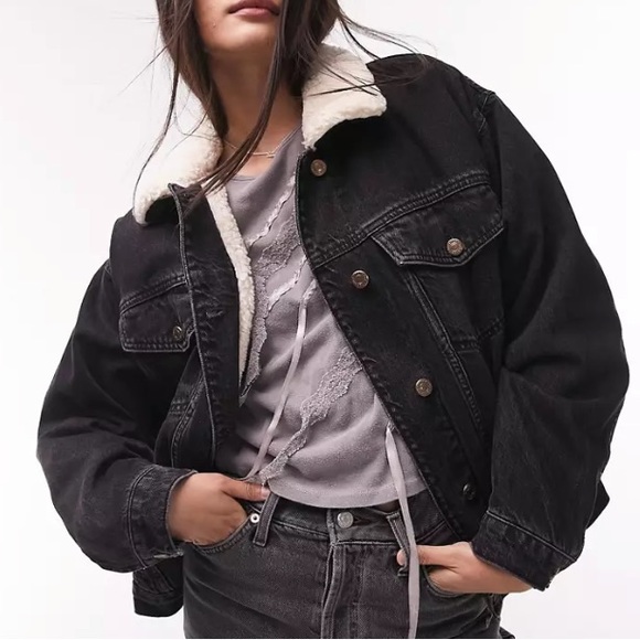 Jackets & Coats Oversized Denim Jacket In